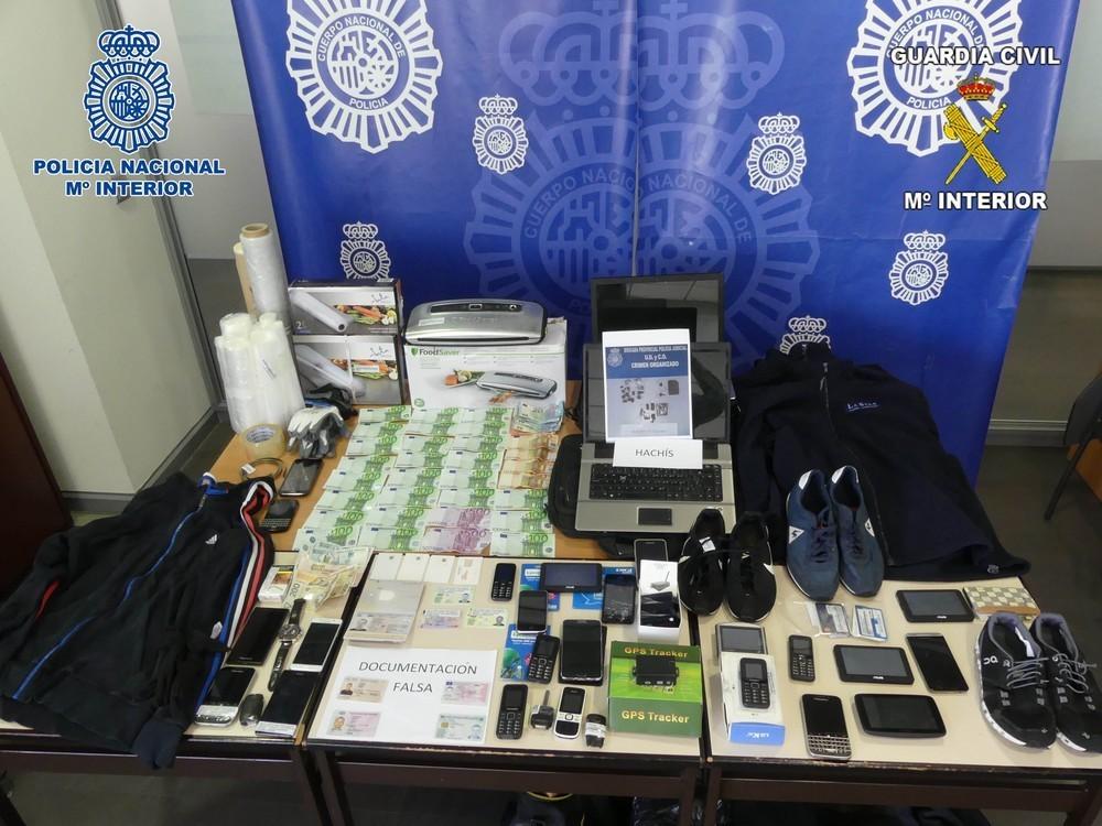 Desarticulada una organización criminal especializada en cometer atracos en la costa mediterránea