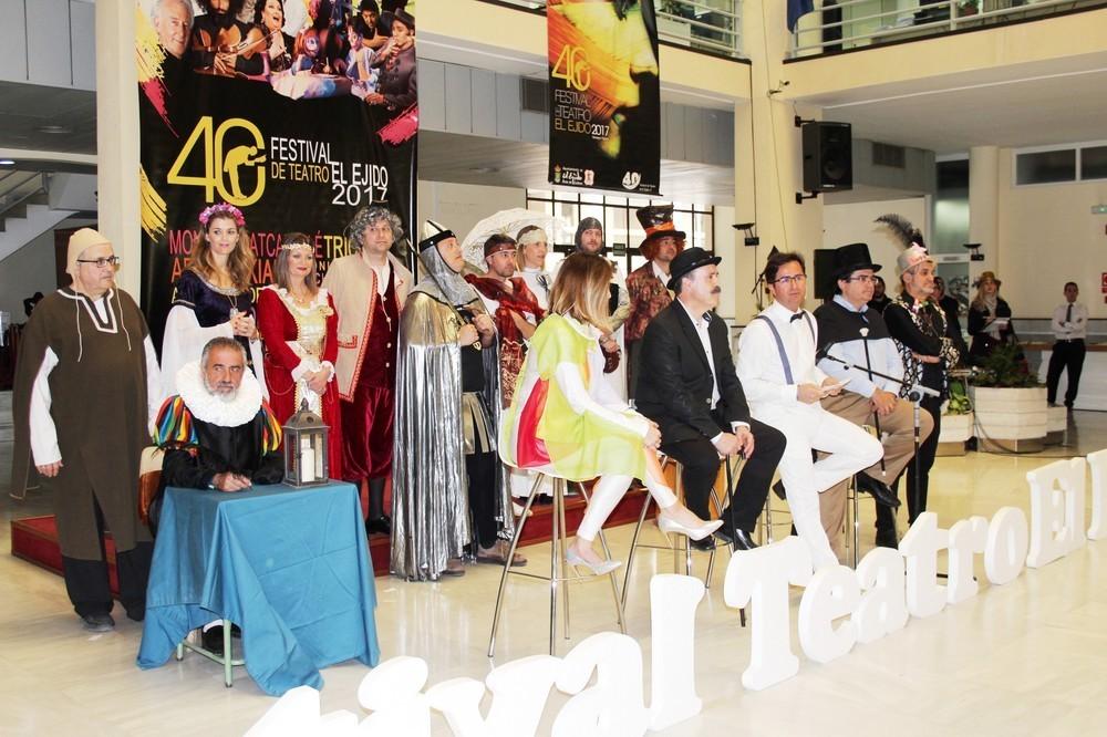 Cultura invita a los ejidenses que, junto al Festival de Teatro, cumplan 40 años a disfrutar de forma gratuita de algunos de sus espectáculos