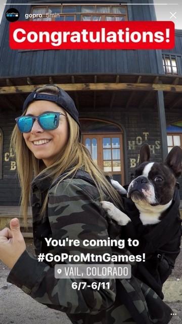 La ejidense Miriam Borrego, ganadora a nivel mundial de los GoPro Mountain Games