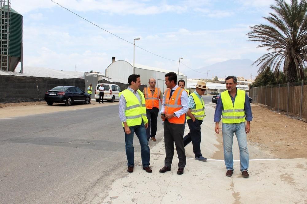 Diputación impulsa la mejora de casi dos kilómetros de la carretera AL-4300 entre la A-7 a Balerma