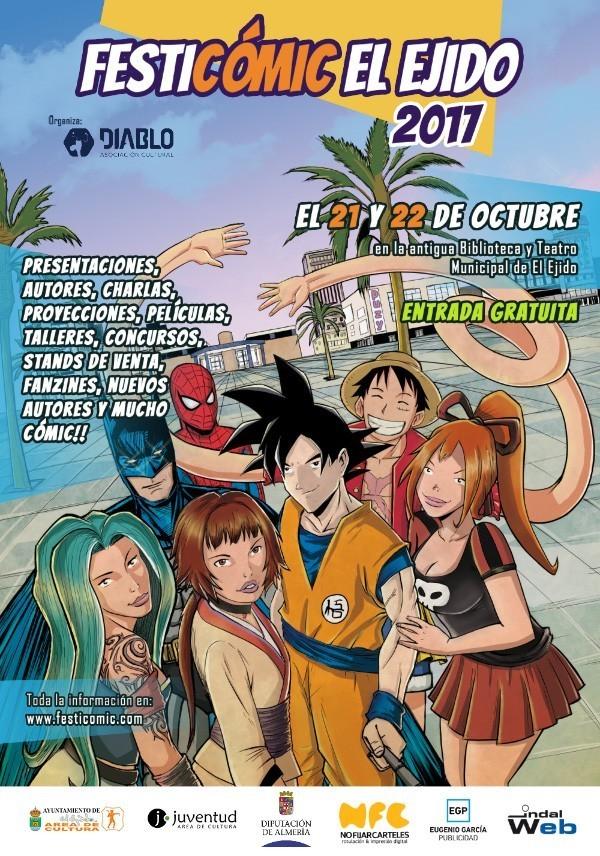 Festicomic llegará a El Ejido los días 21 y 22 de octubre