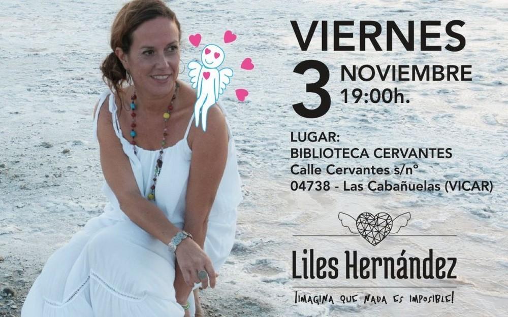 Liles Hernández presenta su libro 'Y si no eres quien realmente piensas que eres?' en la Biblioteca 'Miguel de Cervantes' de Las Cabañuelas