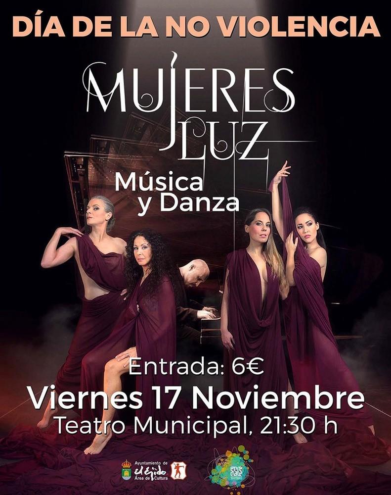 Especial tributo a la mujer ejidense con un espectáculo de música y danza en el Teatro Municipal