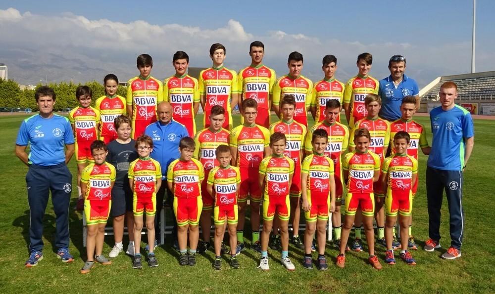 El Club Ciclista Ciudad de El Ejido vive su primera concentración de cara a 2018