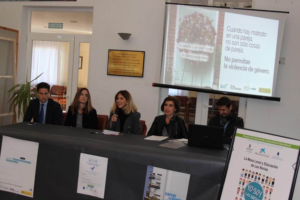 Una charla, actuaciones  de baile y teatro dentro de los actos conmemorativos para combatir la violencia de género en Las Norias