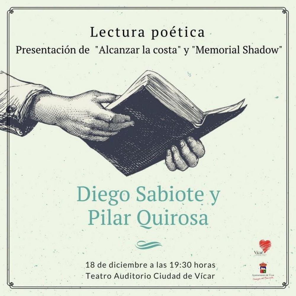 Diego Sabiote y Pilar Quirosa presentan sus últimos libros en la Navidad de Vícar