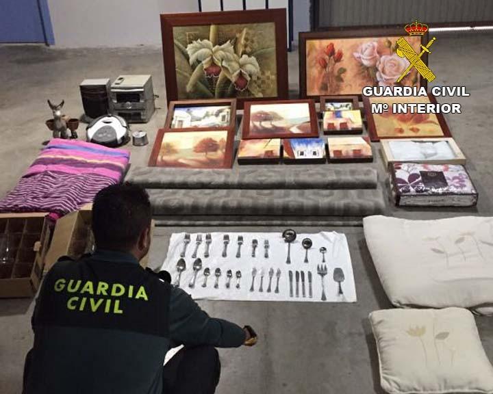 La Guardia Civil detiene a la autora de un delito de robo con fuerza en una vivienda de Vícar