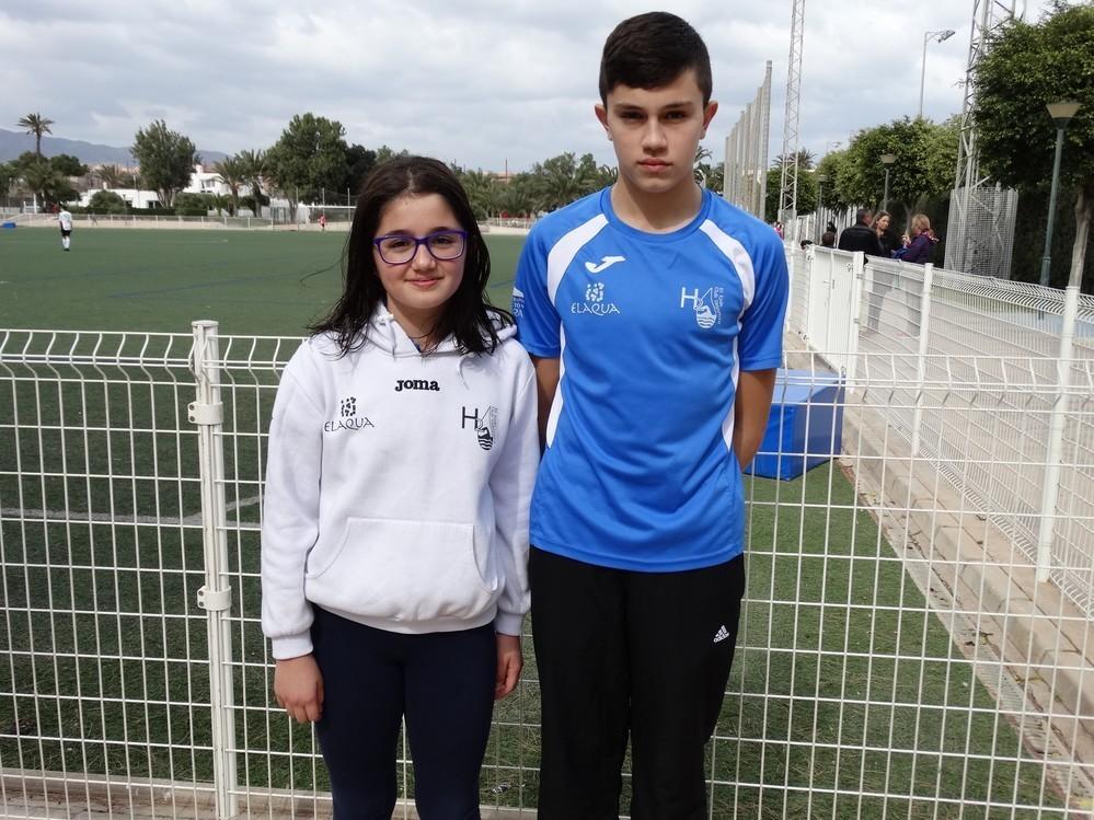 Carmen Guerrero y Alexander Gómez, convocados con la Selección andaluza de natación