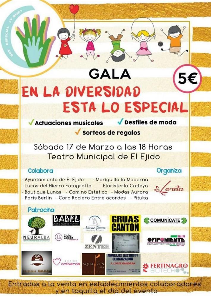 El Teatro Municipal acogerá la gala 'En la diversidad está lo especial' este sábado