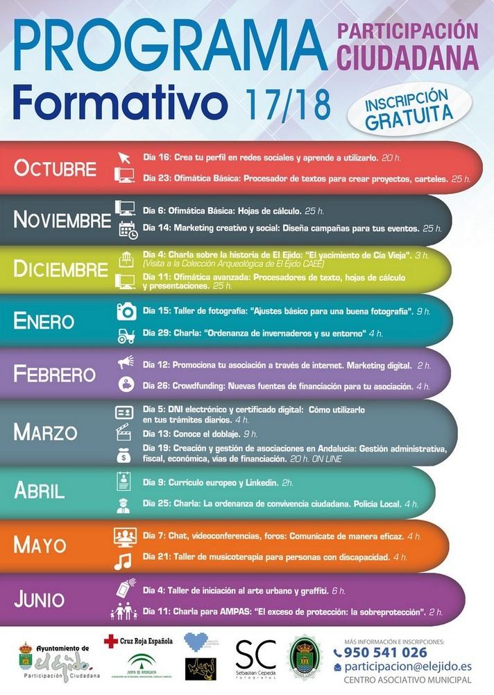 El Centro Asociativo Municipal ejidense acogerá el 9 de abril un taller sobre 'Curriculum europeo y Linkedin'