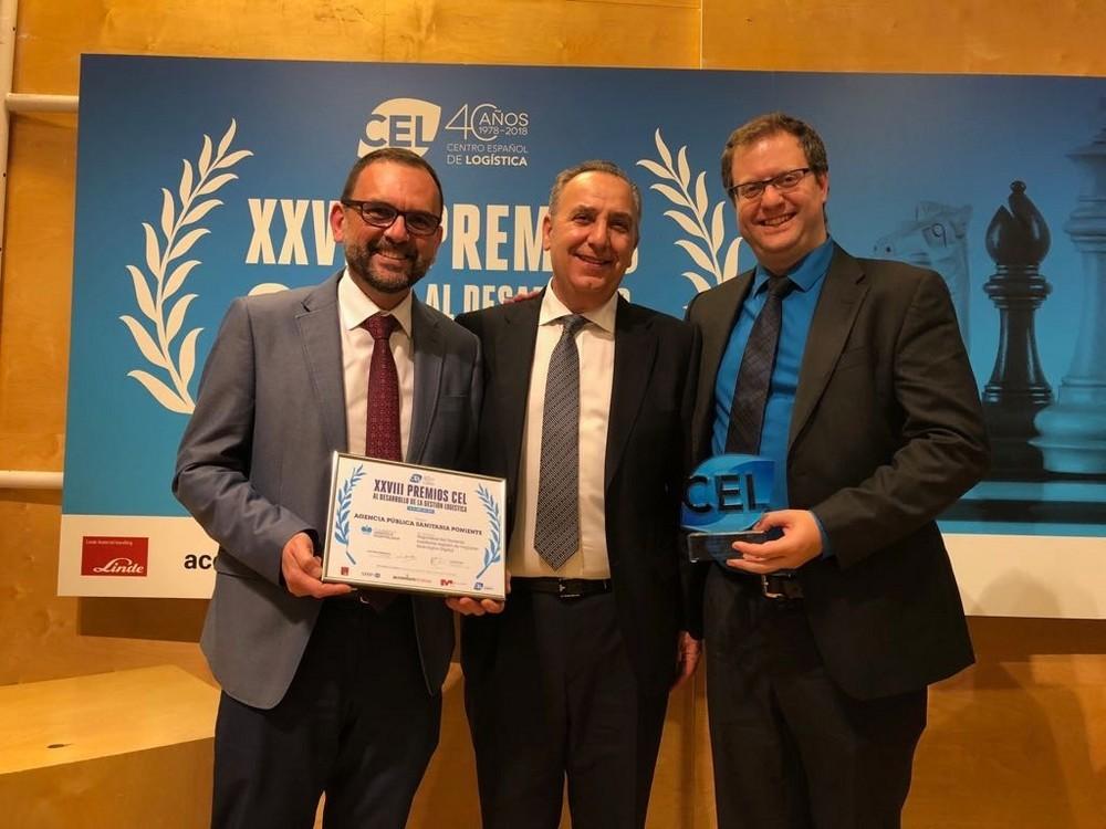 El Centro Español de Logística otorga un premio al innovador Registro de Implante Quirúrgico de la Agencia Sanitaria Poniente