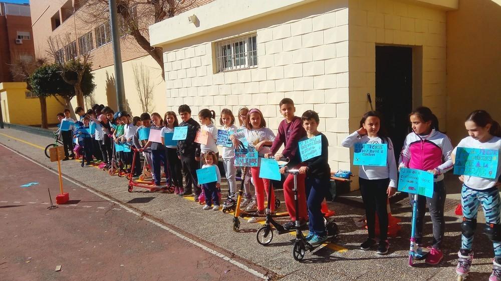 El colegio Ciavieja recibe un premio por sus propuestas para mejorar la movilidad
