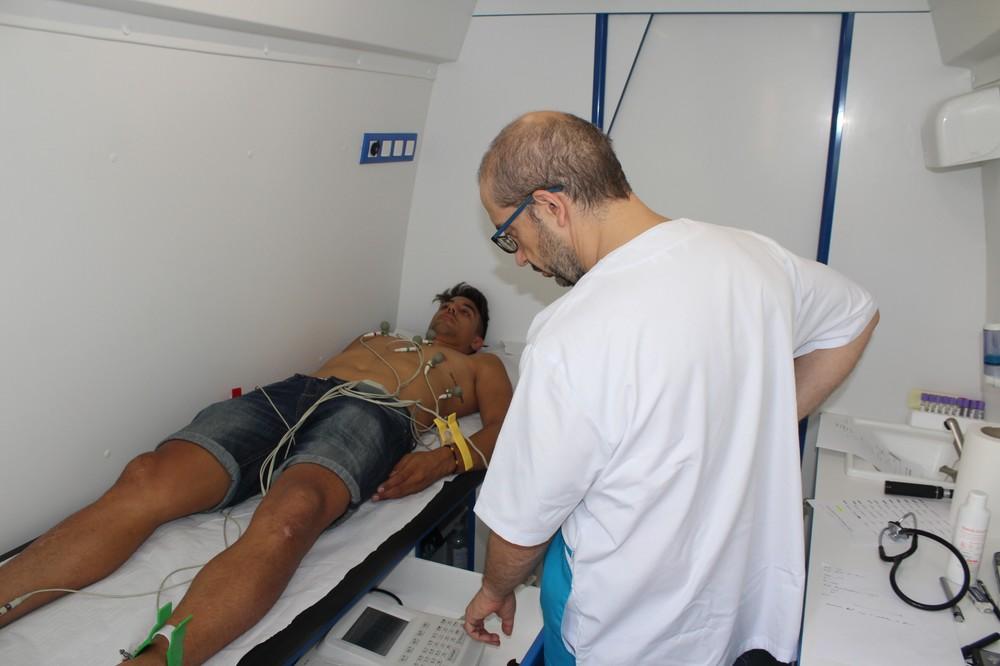 La primera plantilla realiza los reconocimientos médicos