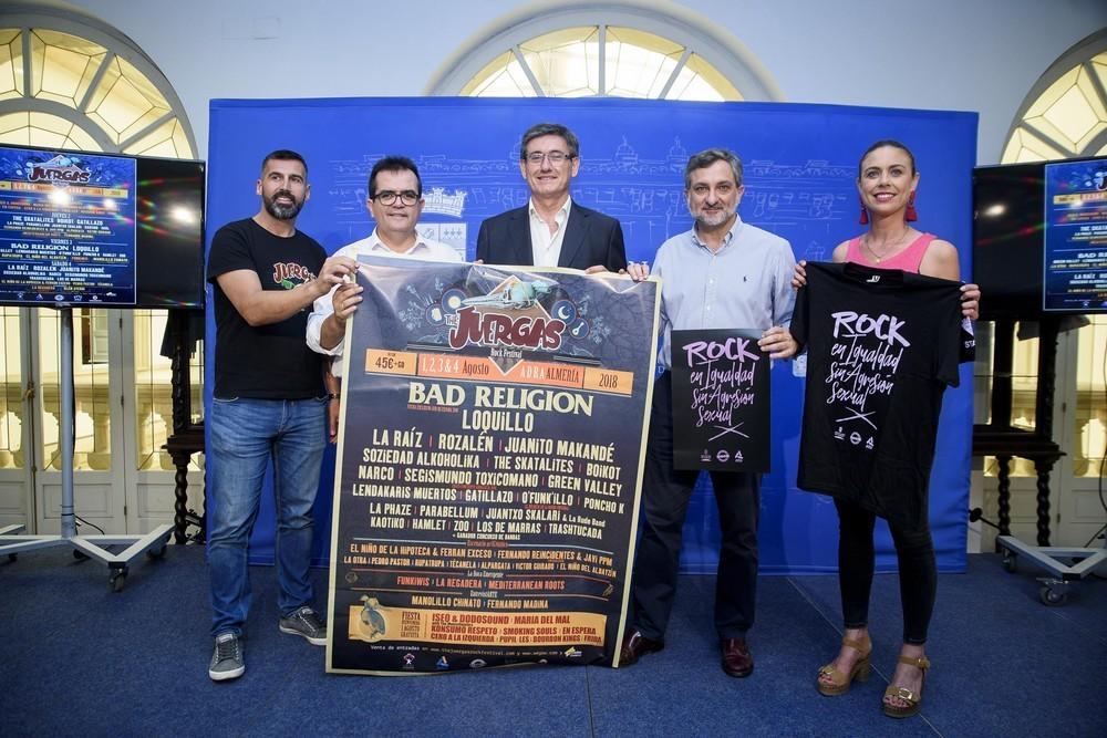 Adra se consolida en el mapa de los festivales más importantes de España con ‘The Juergas Rock’