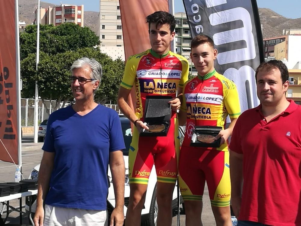 Fin de semana completo de éxitos para el Club Ciclista Ciudad de El Ejido