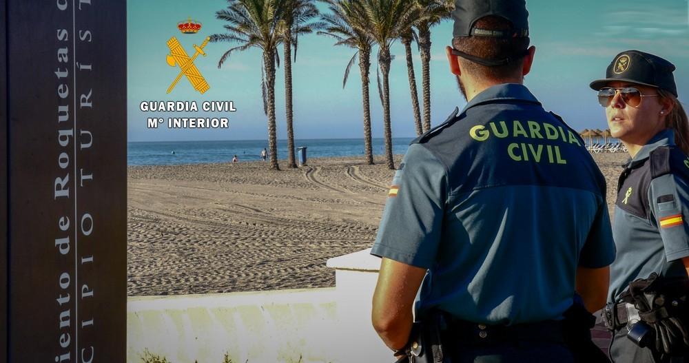 La Guardia Civil detiene al autor  de varios hurtos, robos y lesiones graves con arma blanca en Roquetas de Mar