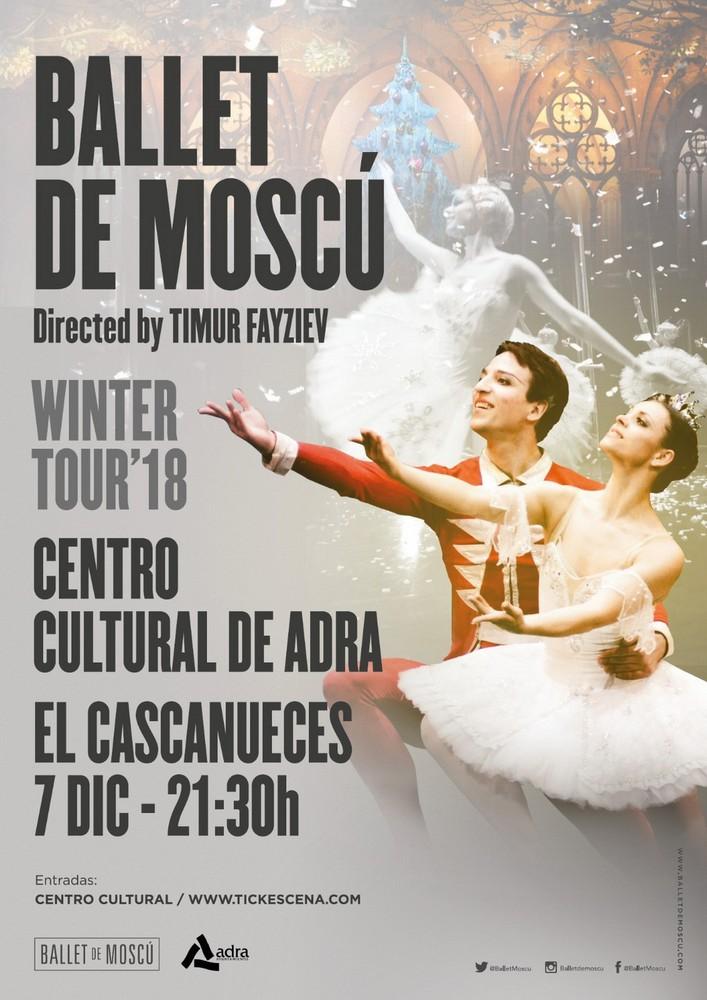 El Ballet de Moscú regresa a Adra con ‘El Cascanueces’ el 7 de diciembre