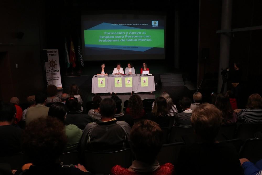 Una mesa redonda sobre 'Formación y Apoyo al Empleo' cierra en El Ejido la programación del Día Mundial de la Salud Mental