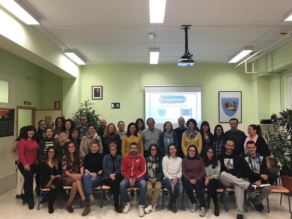 El CEIP Laimún desarrolla una iniciativa de formación del profesorado en el marco de la Erasmus+