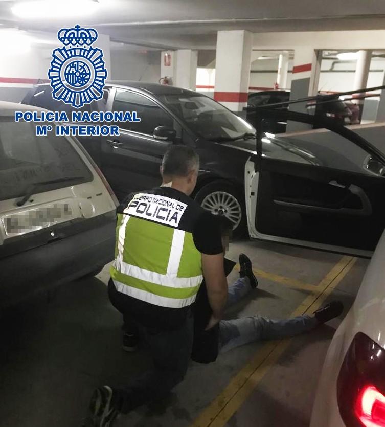 La Policía Nacional detiene en El Ejido a un fugitivo buscado por las autoridades italianas por tráfico de drogas
