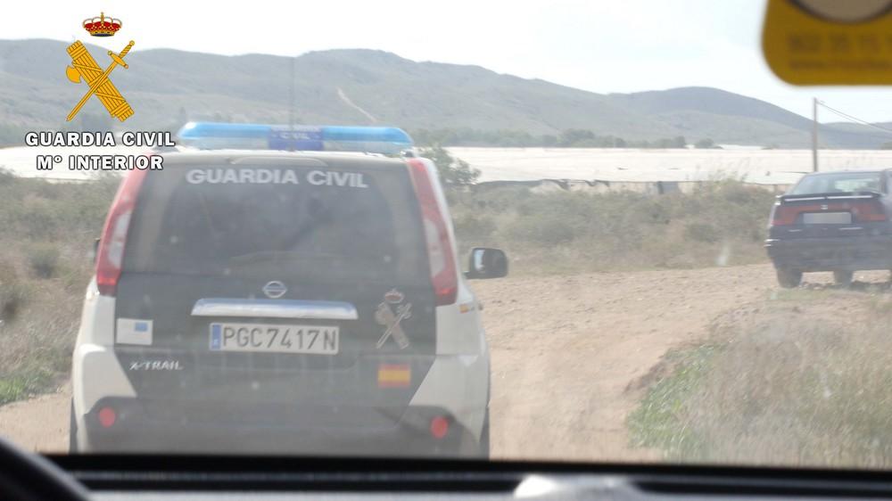 La Guardia Civil detiene a una persona por un delito de robo con fuerza en una explotación agrícola en Roquetas de Mar