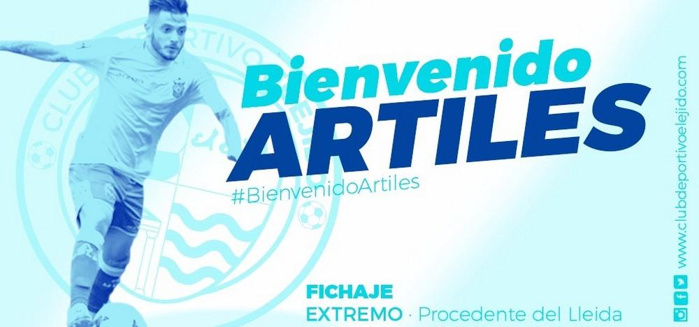 El CD El Ejido ficha al extremo Artiles