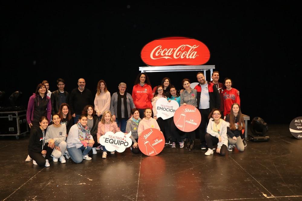 El Campus de Invierno Coca-Cola ha hecho parada en El Ejido con los Premios “Buero” de Teatro Joven