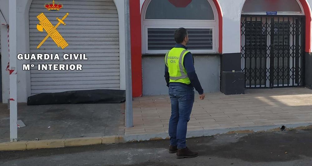   La Guardia Civil detiene al autor de un robo con fuerza en un establecimiento público de Almerimar