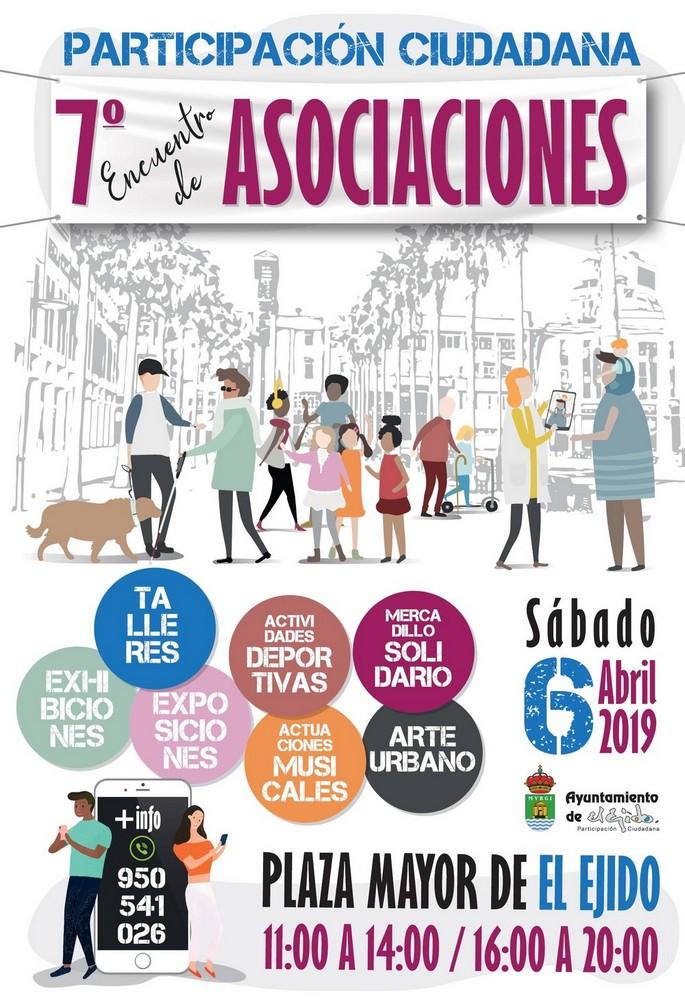 La Plaza Mayor acogerá el 6 de abril el Encuentro Asociativo con la participación de un total de 37 asociaciones