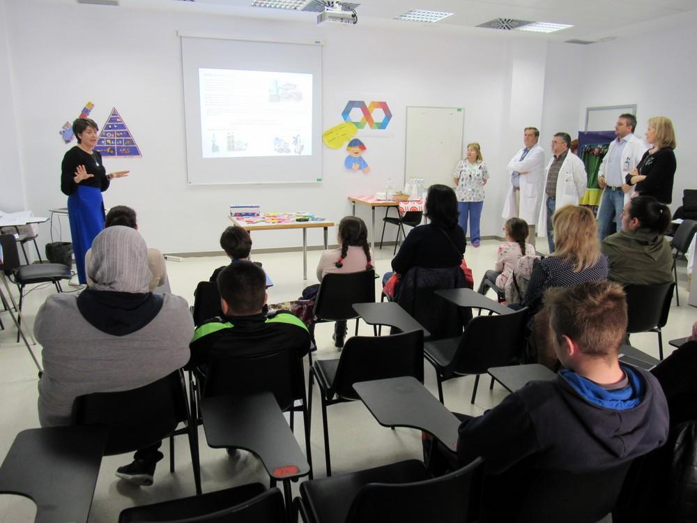 El área de Pediatría del Hospital de Poniente organiza un taller sobre hábitos de vida saludables