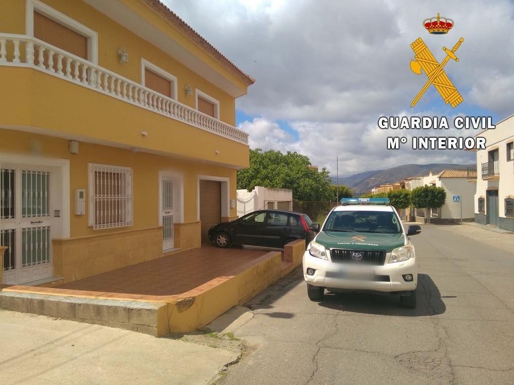 La Guardia Civil detiene a “in fraganti” a una persona tras cometer tres robos y recupera los efectos sustraídos