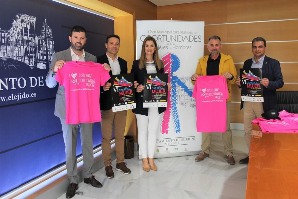 El Ejido echa a correr por la igualdad con la VI Carrera de la Mujer