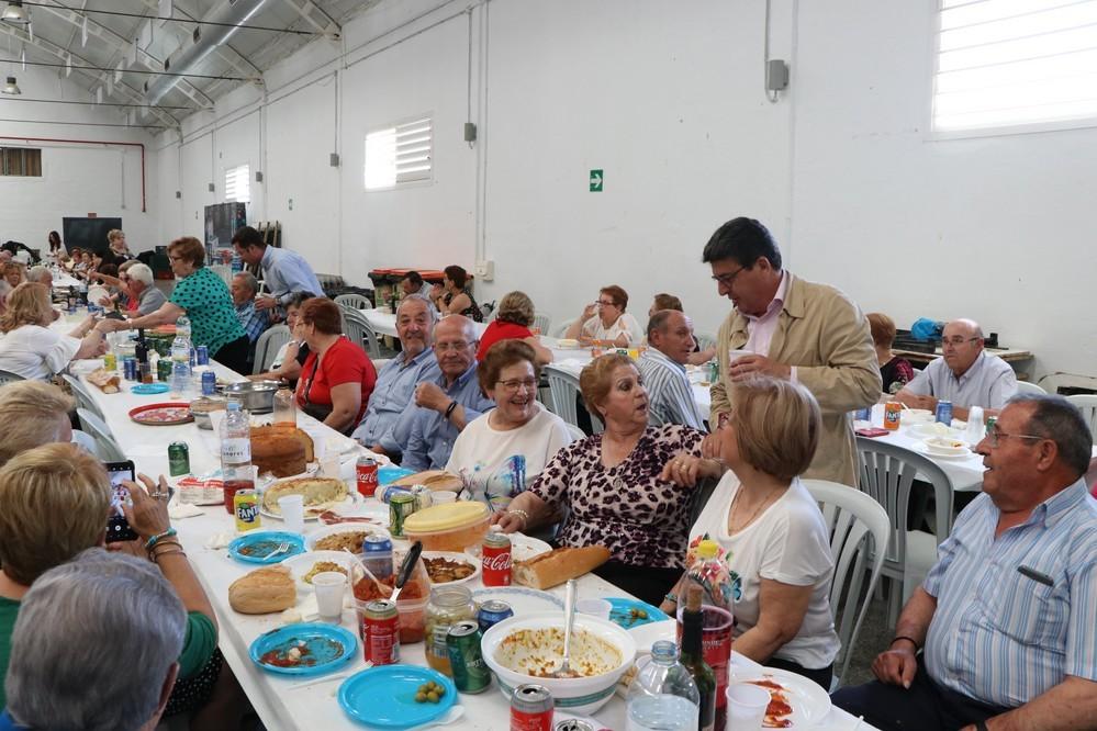 La Semana del Mayor concluye con un gran Encuentro Gastronómico al que asisten más de 500 mayores