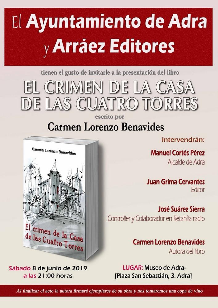 Presentación de la novela 'El crimen de la casa de las Cuatro Torres' en el Museo de Adra