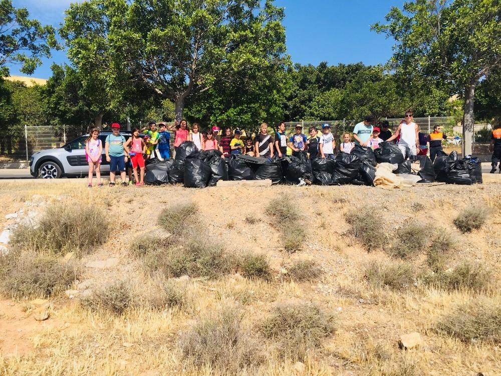 Los escolares ejidenses se suman a la V Semana del Medio Ambiente