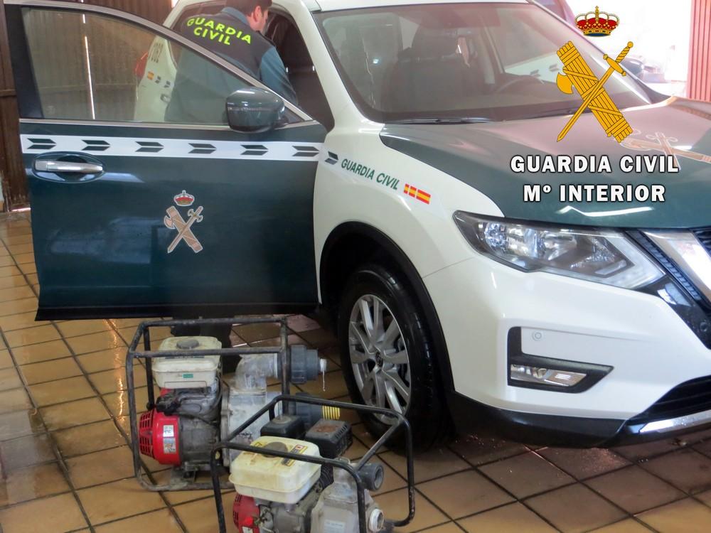 La Guardia Civil detiene al autor de un robo con fuerza en las cosas