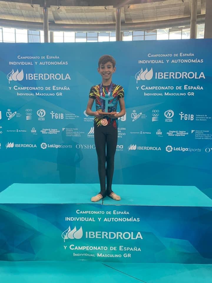 Rítmica El Ejido se sube al pódium en el Campeonato de España