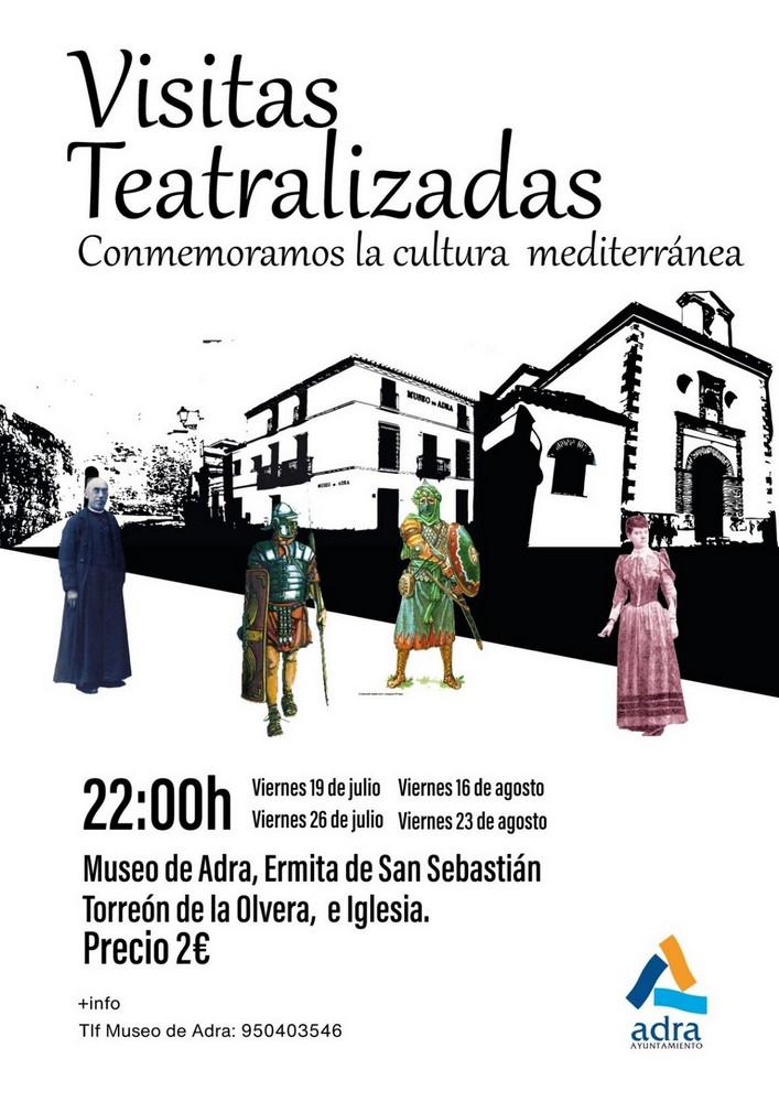 Las ‘Visitas Teatralizadas’ de Adra darán a conocer su extenso patrimonio histórico y cultural