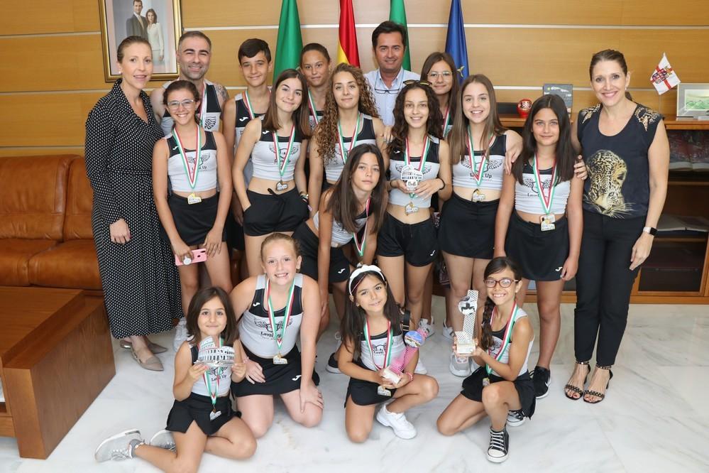 El alcalde felicita a ‘Brutal Panda’ tras proclamarse en Roma subcampeones de Europa en categoría showdance infantil