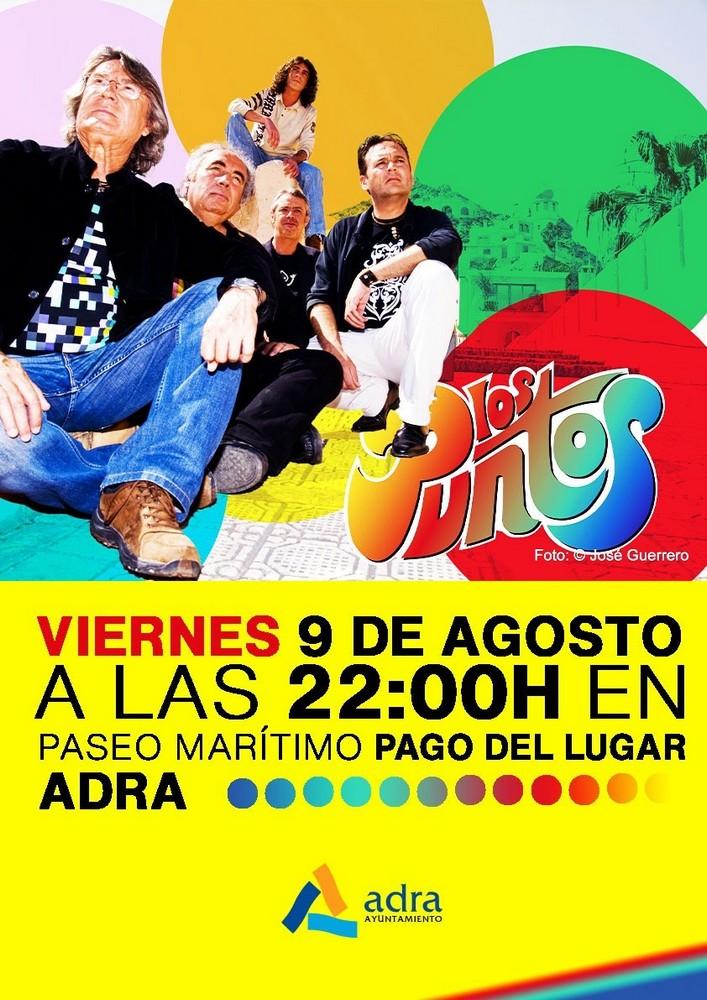 ‘Los Puntos’ actuarán el próximo 9 de agosto en el Pago del Lugar