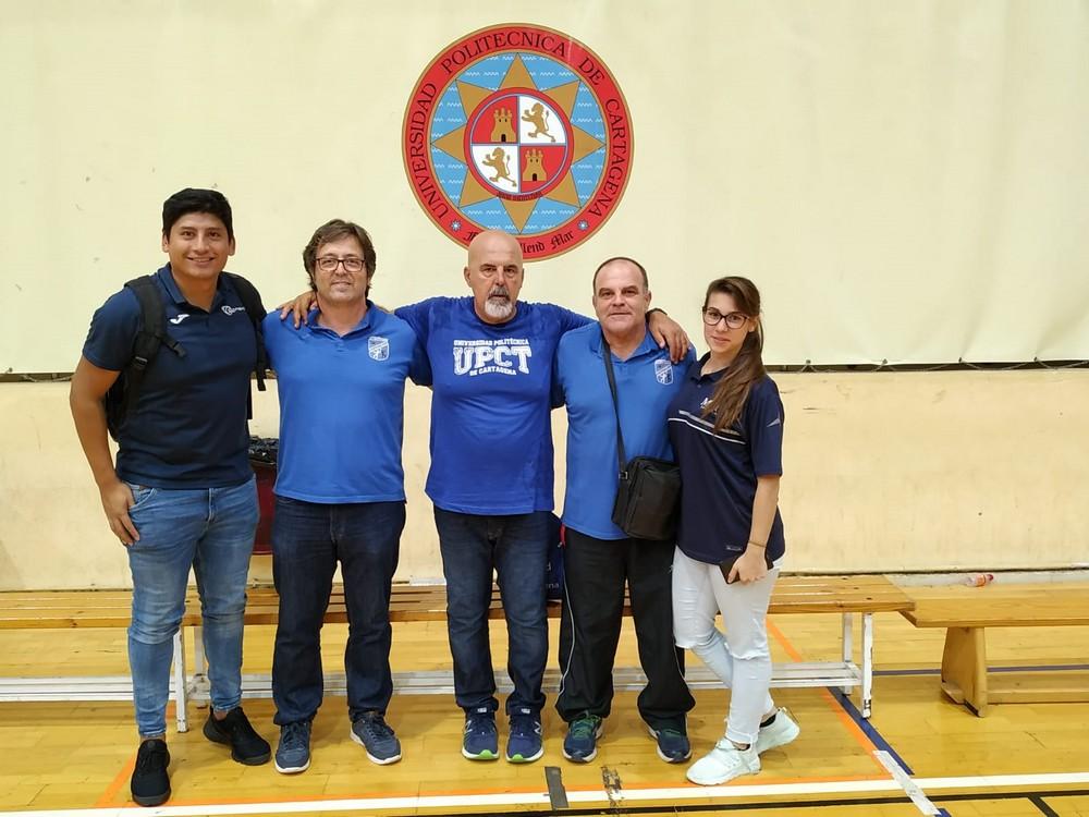 CBM Cantera Sur de El Ejido toma parte en el II Curso de Alto Rendimiento en Balonmano de la Universidad Politécnica de Cartagena