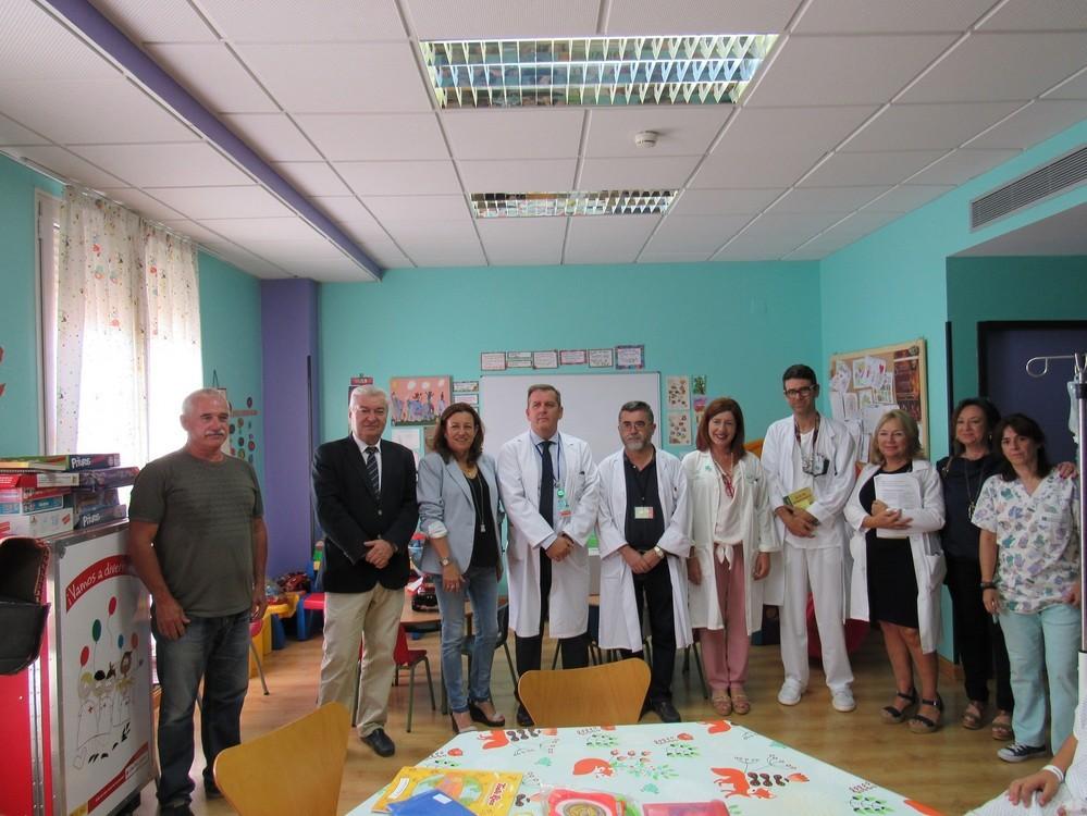 El Aula Hospitalaria del Hospital de Poniente inicia el nuevo curso escolar
