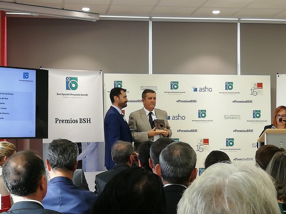 El Hospital de Poniente galardonado en los Premios BSH en la categoría de Diagnóstico de la Mujer