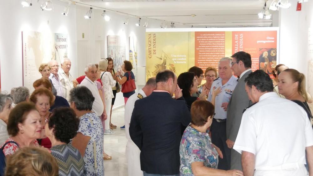 El Centro Cultural de Adra recupera la memoria de Blas de Lezo con la exposición ‘El valor de mediohombre’