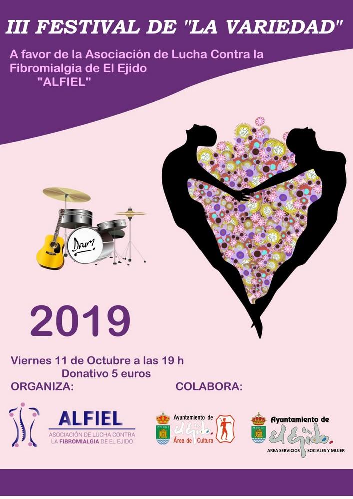 La Asociación ALFIEL organiza su III Festival de 'La Variedad' a beneficio de las personas que sufren fibromialgia