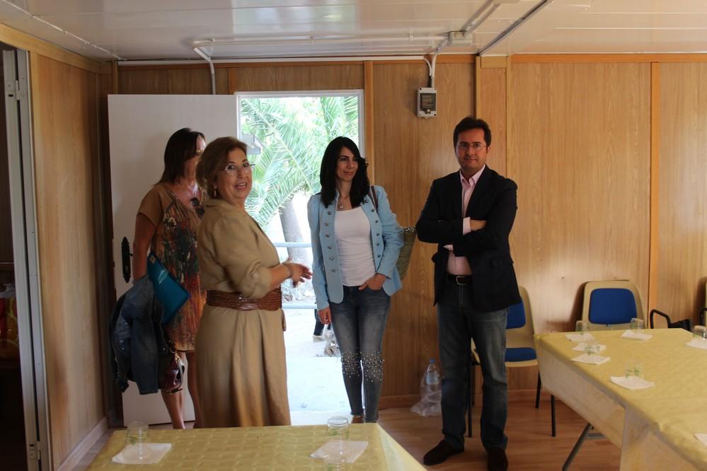 El Ejido celebra el Día Mundial de la Salud Mental con una visita al nuevo módulo para usuarios en el Vivero Municipal