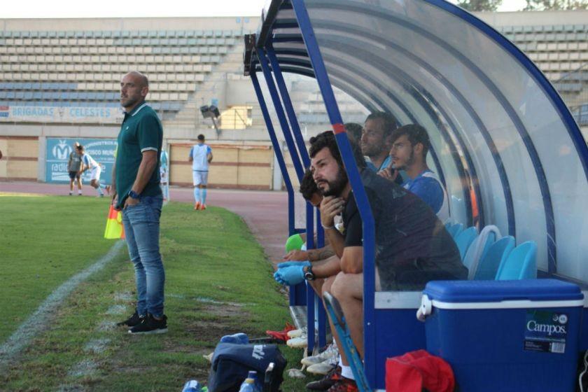David Cabello muestra su ambición ante el derby del domingo frente al Poli Almería