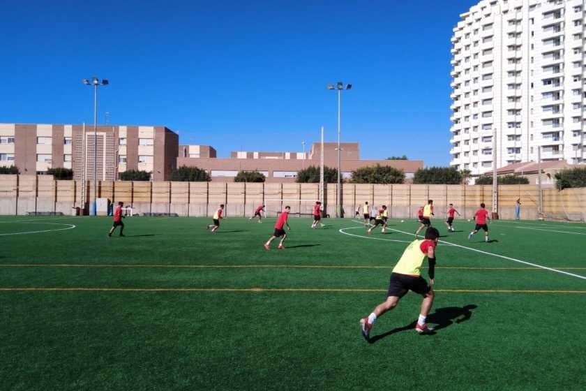 El CD El Ejido vuelve al trabajo con una sesión en el Anexo Artificial