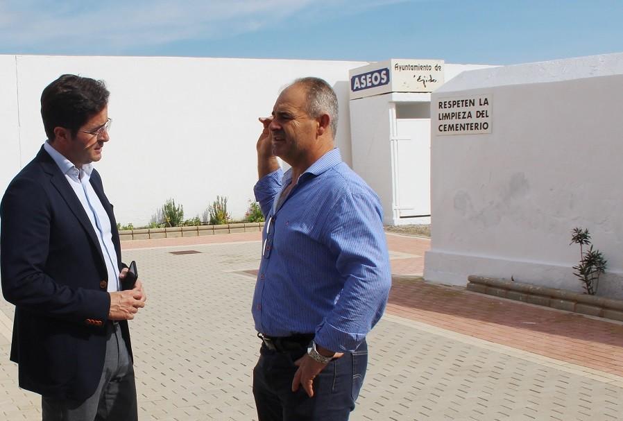 Obras Públicas y DUE ultima el dispositivo especial de adecentamiento de cementerios