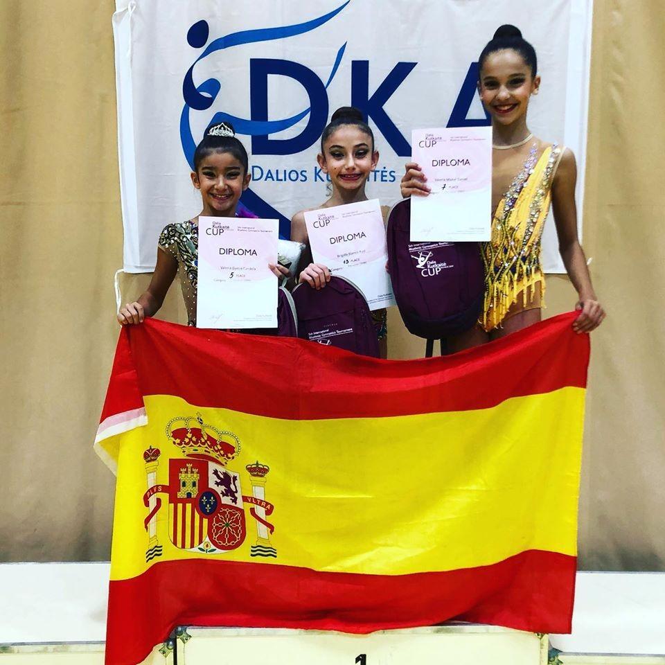 Valeria García acaba quinta en el Internacional de Lituania de gimnasia rítmica